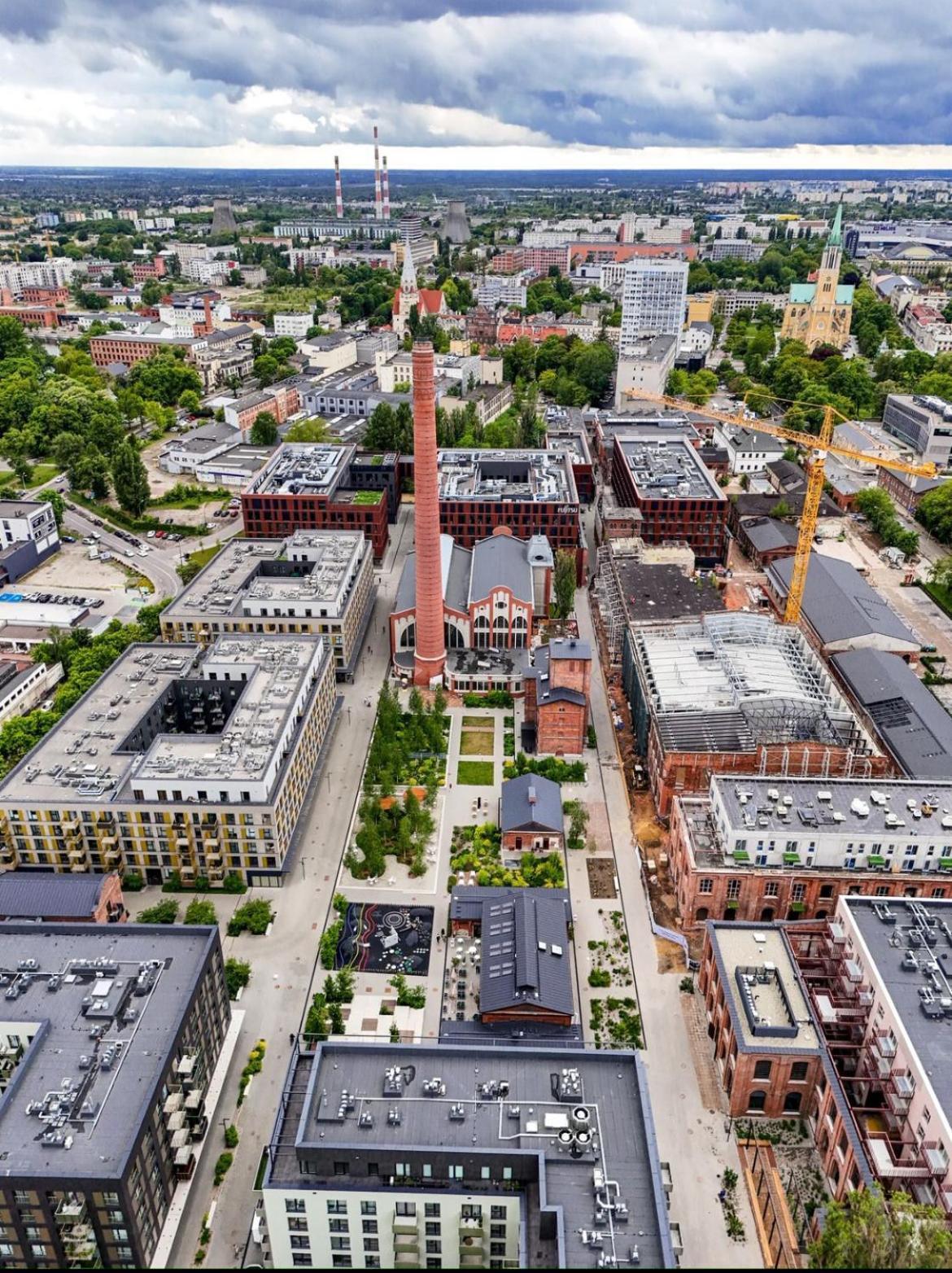 Fuzja Sen Fabrykanta - Darmowy Parking Łódź Exteriör bild